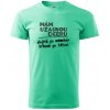 Mám úžasnú dcéru - Klasické pánske tričko vyššej gramáže - L ( Mätová )