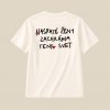 Dotyk Slov Dámske tričko (off white) - Nasraté ženy zachránia tento svet Veľkosť: M