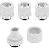 Corsair Hydro X Series XF Compression 10 / 13 mm (3/8” / 1/2”) ID / OD Fitting Four Pack White CX-9051006-WW