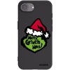 Picasee silikónový čierny obal pre Apple iPhone 16e - Grinch 2