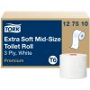 127510 Tork Toaletný papier Mid-size/T6 extra jemný 3vr. 27ks/krt.