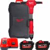 MILWAUKEE M18 FUEL 1” Železničný aku rázový uťahovák s poistným krúžkom M18FHIWF1R-122C