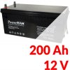 PM 122000 - Akumulátor PowerMAX 200Ah 12V - MaxBat