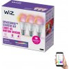 WiZ SADA 3x LED RGBW Stmievateľná žiarovka A60 E27/8,8W/230V 2200-6500K Wi-Fi - WiZ WI0129 + záruka 3 roky zadarmo + záruka 3 roky zadarmo