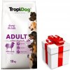 TropiDog Premium Adult MEDIUM & LARGE BREEDS - s jahňacím mäsom a ryžou 12kg + prekvapenie pre vášho psa ZDARMA