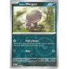 Pokémon karta Paldean Wooper 058/091 Reverse Holo - Paldean Fates