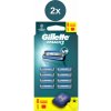 Gillette Mach3 n hradn hlavica 2x(8ks/bli)