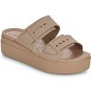 Crocs Šľapky Brooklyn Buckle LowWdg Béžová