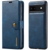 DG.MING 48710 DG.MING Peňaženkový obal 2v1 Google Pixel 6a modrý