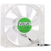 EVOLVEO 14L1RD ventilátor 140mm, 4 LED červené, 3pin (FAN 14 RED)
