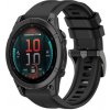 Remienok Solid Wristband čierny pre Garmin Fenix E 47mm
