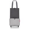 Nákupná taška na kolieskach Reisenthel Foldabletrolley Herringbone grey