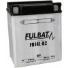 baterie 12V, YB14L-B2, 14,7Ah, 165A, konvenční 134x89x166 FULBAT (vč. balení elektrolytu) M310-078