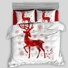 Obliečky SAVENA DEER 7-dielna sada 140x200 cm Obliečky SAVENA DEER 7-dielna sada 140x200 cm - 140x200 cm - 7 SET 2x vankúš 2x malý vankúš 2x prikrývka 1x plachta
