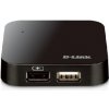 D-Link DUB-H4 / USB 2.0 4-Port Hub / 4 x A-Port / 1 x B-Port / Cable (DUB-H4/E)