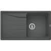 Blanco Sona 5 S Granitový drez s odkapávačom, obojstranný, 86x50cm, sivý rock 519672