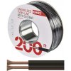 Dvojlinka netienená 2x0,15mm2 čierno/červená EMOS S8130 200m