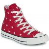 Converse Členkové tenisky CHUCK TAYLOR ALL STAR HEARTS ROSES Červená