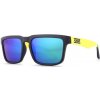 KDEAM Quincy 2 slnečné okuliare, Black & Yellow / Green (GKD003C02)