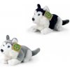 Rappa Plyšový pes husky ležiaci