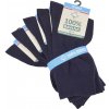 Ponožky pre dospelých Cotton II - 43-46 / navy blue (námornícka modrá)