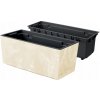Kvetináč plast béžový Prosperplast 39,5 cm x 18,5 x 19,5 cm