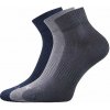 BADDY B stredne vysoké bavlnené ponožky VoXX mix tmavé 43-46 1 kus 3 páry