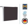 Garážová brána HÖRMANN RenoMatic | prelis L | matná hnedá - RAL 8028DM
