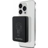 Powerbanka Karl Lagerfeld Powerbank 5000 mAh With Wirelles Charging s MagSafe 15W Klpbm5Kiottgk Black