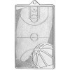 MMC7145 - Basketbal : Medaila kovová strieborná