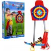 Majlo Toys Detská kuša Kings Sport s 3 šípmi terčom a stojanom