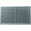 Dalap Ventilačná mriežka z vysoko kvalitného extrudovaného hliníka s výstuhou 900x600 mm, sivá