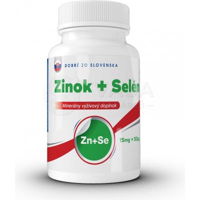 Dobré z SK Zinok 15 mg + Selén 50 μg 30+10 tabliet