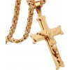 Retiazka s Krížom JC 38700 Zlatá/60cm HR38700