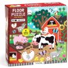Mudpuppy podlahové puzzle Priatelia z farmy