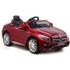 Lean Cars Elektrické autíčko Mercedes S63 AMG lakované motor 2x45W batéria 12V7Ah červená