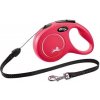 Flexi New Classic Automatické vodítko pre psa Lanko S Červené 8 metrov