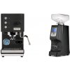 Profitec GO, black + Eureka Atom 60, black