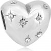 Linda's Jewelry Prívesok Srdce plné hviezd chirurgická oceľ IP028 +Darčekové vrecúško zdarma