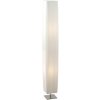 GLOBO 24662 BAILEY stojaca lampa V1190mm 2xE27 chróm, biela