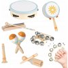 DETSKÉ DREVENÉ HUOBNÉ NÁSTROJE SÚPRAVA PRE DETI MONTESSORI