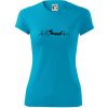 EKG dračia loď - Dámske Fantasy športové (dresovina) - 2XL ( Svetlý tyrkys )