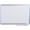 Bi-Office Biela popisovacia magnetická tabuľa na stenu LUX, 1800 x 1200 mm