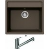 Schock MONO N-100 Bronze + Schock EVINAS 577120 nerezový