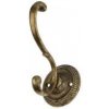mosadzný vešiak Palto, mosadz antik staromosadz