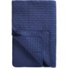 Ib Laursen Prešívaný Indigo Cross Stitches 180 x 130 cm