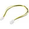 GOOBAY kabel P4 (4piny) prodlužovací napájecí 34cm 51359