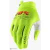 100% ITRACK detské rukavice, fluo yellow L