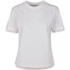 Build Your Brand Dámske tričko s čipkou BY124 White