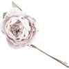 Kvet MagicHome, ruža rozvitá, fialová, stonka, veľkosť kvetu: 11 cm, dĺžka kvetu: 22 cm, bal. 6 ks